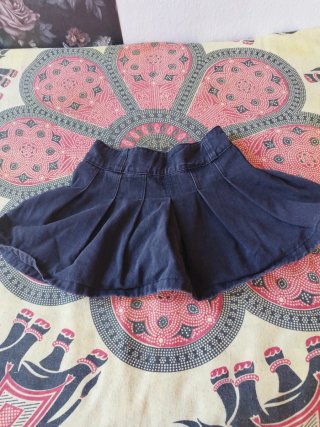 Mini falda vaquera mujer