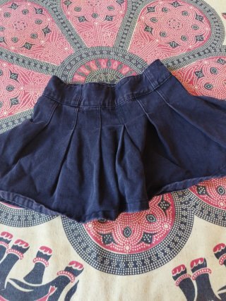 Mini falda vaquera mujer