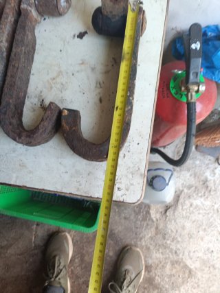 Bisagras antiguas de forja