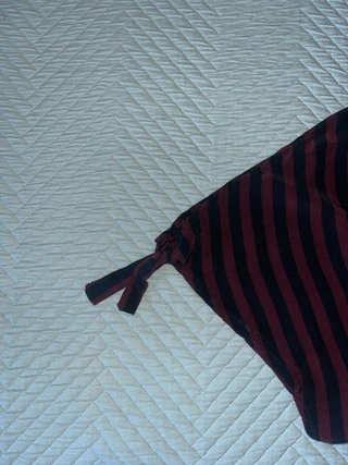 Blusa Pull&Bear Rayas Morado L