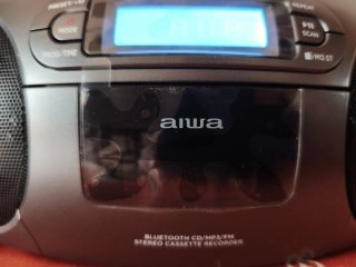 Aiwa BBTC-550 Boombox CD/MP3/BT/Auriculares.