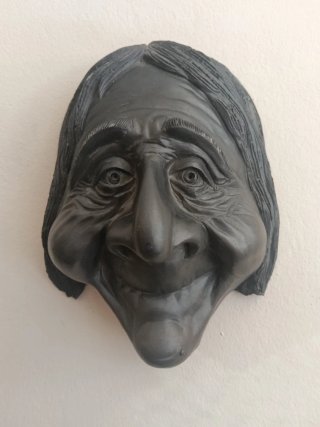 Escultura Xose Alba Cara Negra