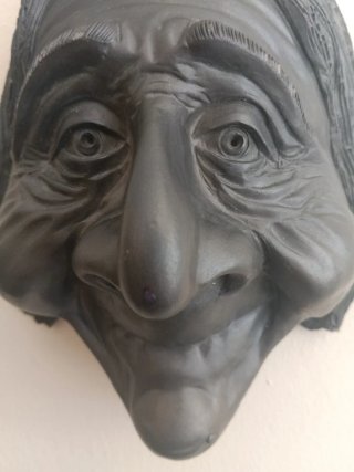 Escultura Xose Alba Cara Negra