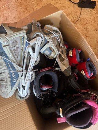 Lote de patines en línea