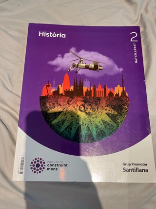 Història, 2 batxillerat, Projecte Construint mons