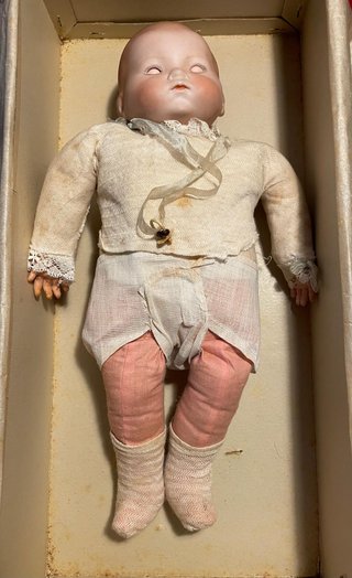 Muñeca Bebé Antigua Alemana Bisque