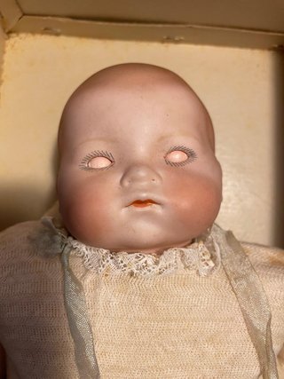Muñeca Bebé Antigua Alemana Bisque