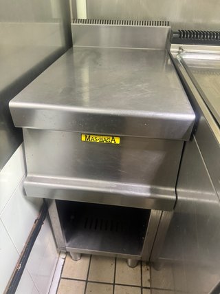 Mesa auxiliar acero inoxidable