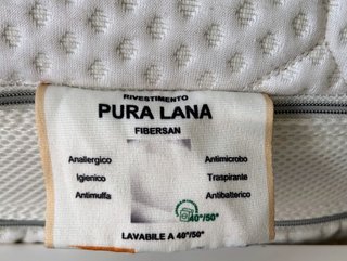 Struttura letto e materasso 120x200