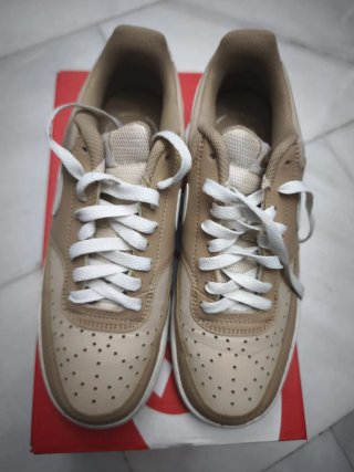 Nike Court Vision Lo Zapatillas Beige/Blanco