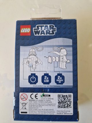 Llavero Linterna Lego Star Wars Darth Vader