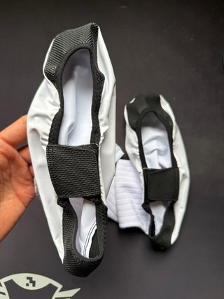 Cubrebotines Ciclismo YKW Blanco
