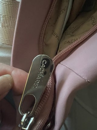 Bolso Cacharel Gris y Rosa