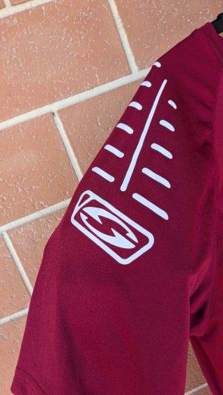 Maglia sportiva Saller bordeaux taglia L