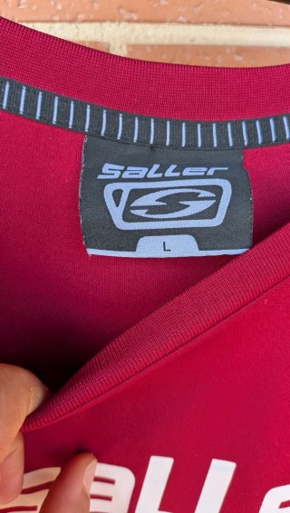 Maglia sportiva Saller bordeaux taglia L