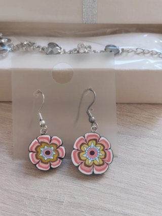 Lote 2 pulseras y pendientes
