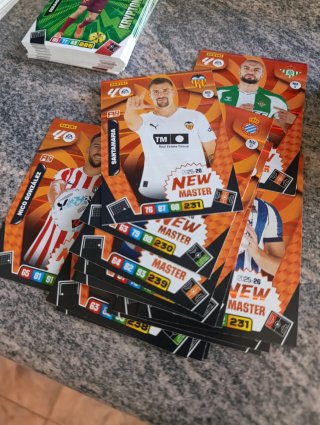 Panini Liga 2025-26 New Master Cards