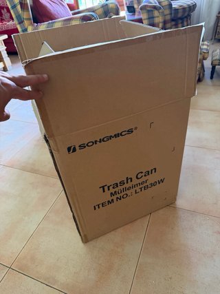 Cubo basura SONGMICS 2 compartimentos