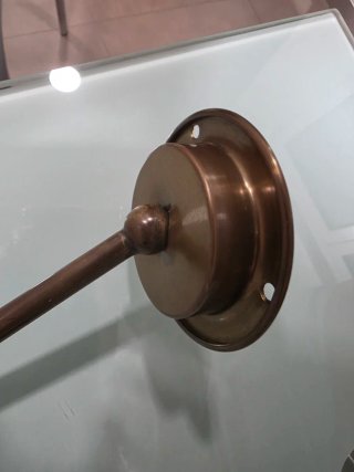 Aplique de pared vintage dorado