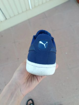 Zapatillas Puma Azul y Blanco
