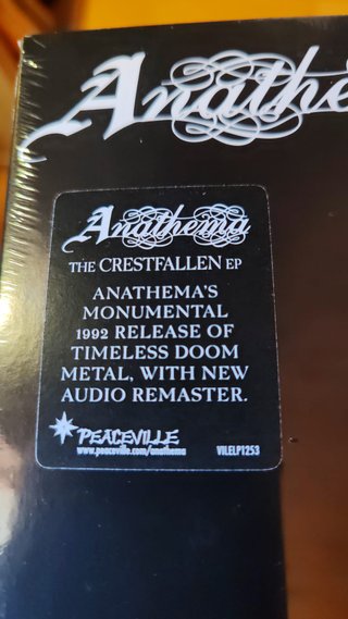 ANATHEMA - The Crestfallen, LP, Vinilo Negro