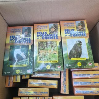 Lote 36 VHS El Hombre y la Tierra