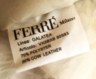 Borsa vintage Ferrè doppio manico