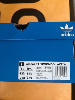 Zapatillas Adidas Taekwondo lace 42 2/3