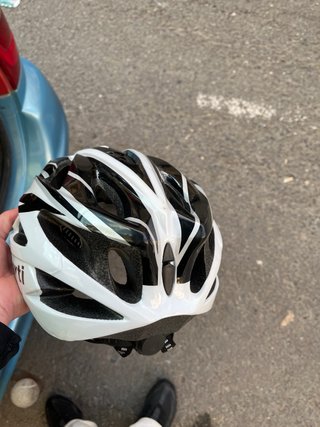Casco de ciclismo Parti blanco