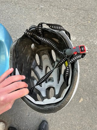 Casco de ciclismo Parti blanco