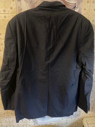 Ermenegildo Zegna Blazer Cotone Tg 54 Blu