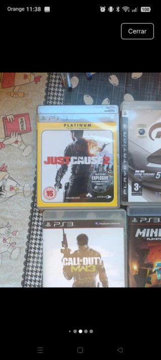 Lott 5 giochi PS3: Call of Duty, Minecraft, FIFA 1