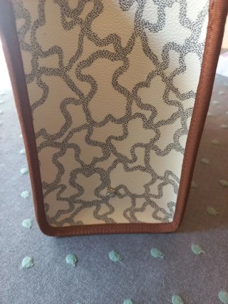 Bolso Tous Beige y Marrón