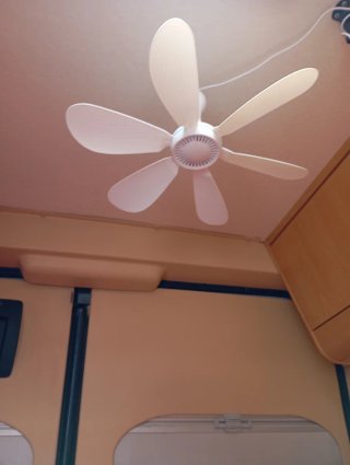Ventilador USB 12V Camper Techo