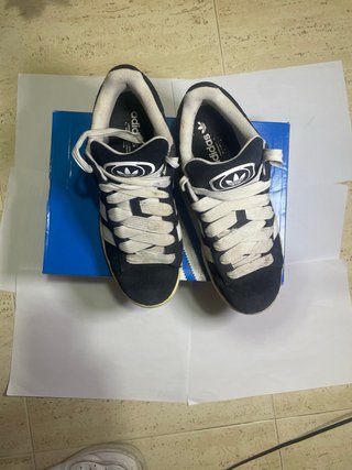 Adidas Campus Zapatillas Negras Talla 43