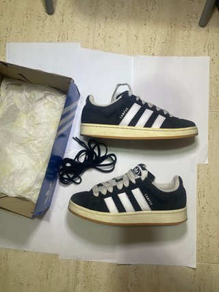 Adidas Campus Zapatillas Negras Talla 43