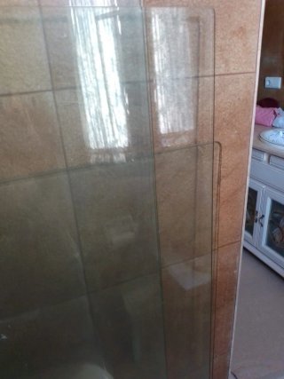 Tapa de mesa de cristal 140x80 y 121,5x70,5