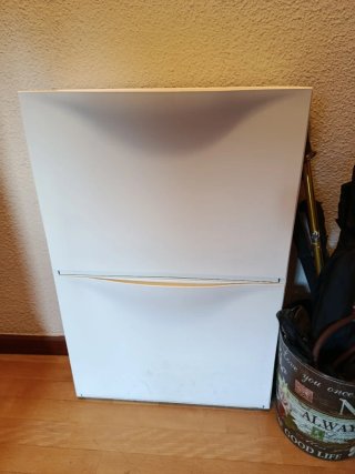 Zapatero plástico blanco