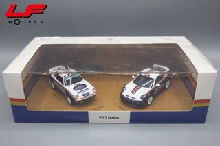 1:43 Set Porsche 911 Dakar 1984/2023 - Spark