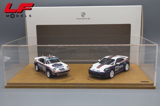 1:43 Set Porsche 911 Dakar 1984/2023 - Spark