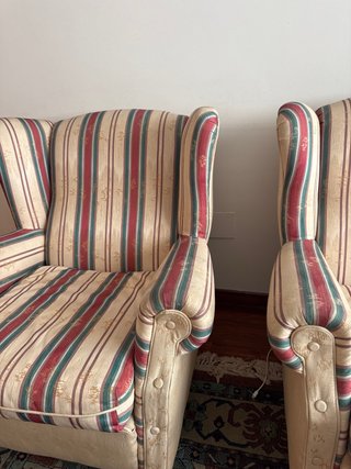 Tresillo Sofá y Sillones Tela