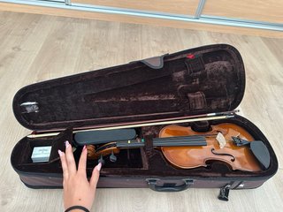 Violín de principiante tamaño 4/4 (adulto)