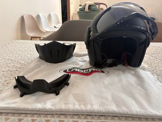 Casco Caberg Jet Ghost Negro Mate