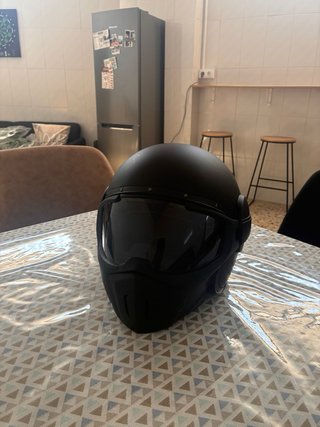 Casco Caberg Jet Ghost Negro Mate