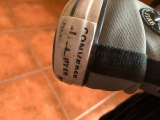 Botas Converse grises talla 45
