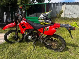 Moto Sherco Enduro/Motocross Roja