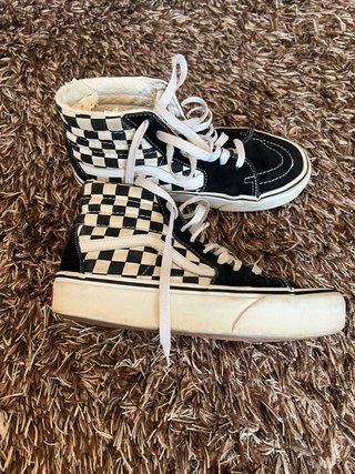 Zapatillas Vans Negras y Blancas