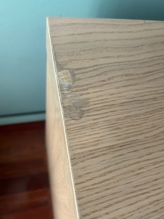 Escritorio IKEA MALM con tablero extraíble