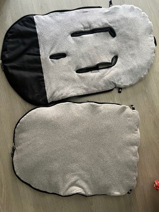 Saco silla bebé Bimbipirulos gris