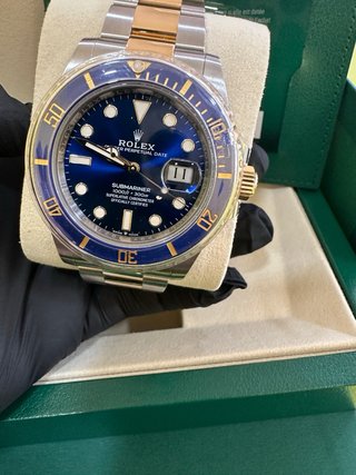 Rolex Submariner 126613LB Azul/Dorado